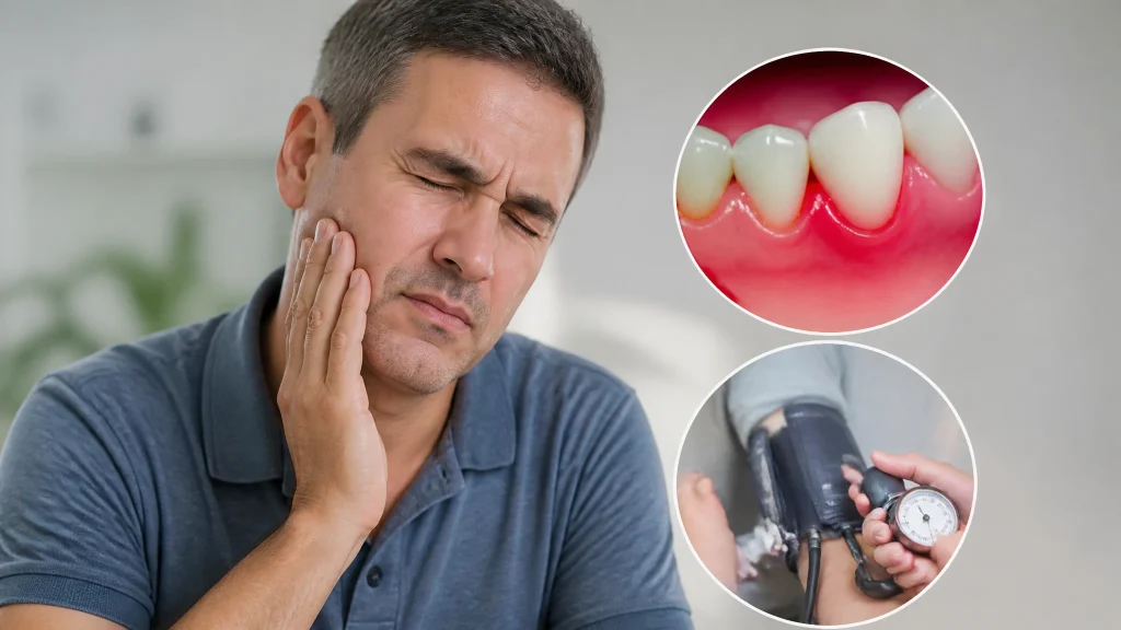 Les maux de dents peuvent-ils faire monter la tension artérielle ? Causes et signes avant-coureurs