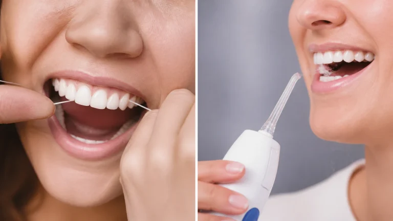 Munddusche oder Zahnseide: Welche Methode ist besser für die Zahnzwischenräume?
